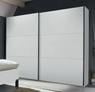 Breda 2 Door Sliding Wardrobe - White image