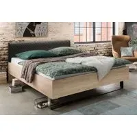 Brussels Faux Leather Upholstered Headboard Bed