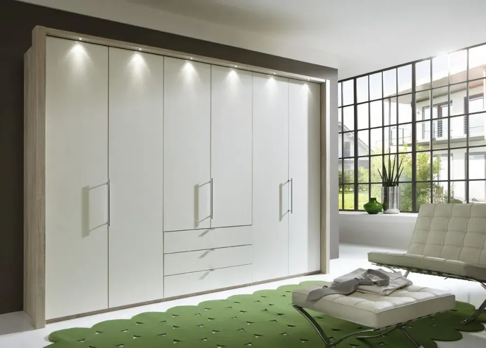 Loft Bi-Fold Panorama Door Functional Wardrobe