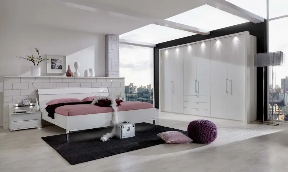 Loft Bi-Fold Panorama Door Functional Wardrobe