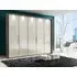 Loft Bi-Fold Panorama Glass Door Wardrobe