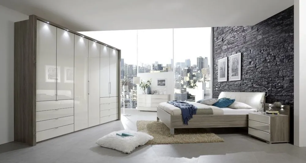 Loft Futon Bed with Faux Leather Cushion Headboard