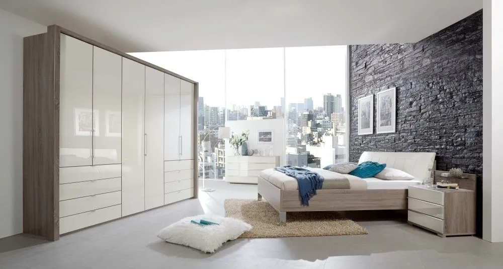 Loft Futon Bed with Faux Leather Cushion Headboard