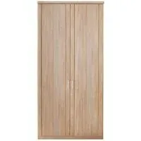 Luxor 3+4 2 Door Wardrobe - Rustic Oak