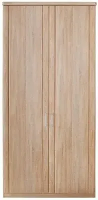 Luxor 3+4 2 Door Wardrobe - Rustic Oak