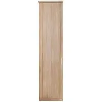Luxor 3+4 Single Door Wardrobe - Rustic Oak