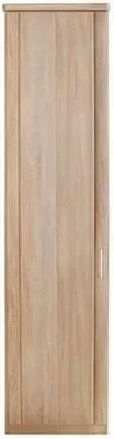 Luxor 3+4 Single Door Wardrobe - Rustic Oak