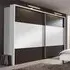 Portland 2-Door Sliding Wardrobe - White, Havana