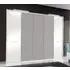 Portland 5 Door Wardrobe - White, Grey