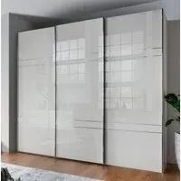 Rialto 3 Door Sliding Wardrobe - White