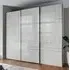 Rialto 3 Door Sliding Wardrobe - White