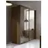 Sydney 2 Door Full Mirrored Sliding Wardrobe - Oak