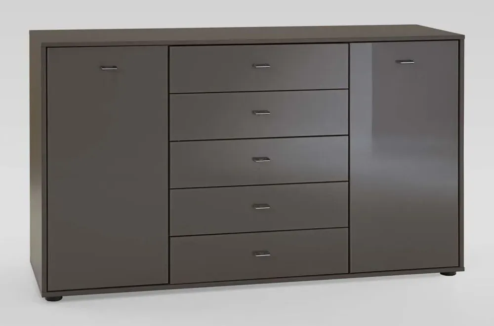 Tokio 2 Door 5 Drawer Combination Dresser