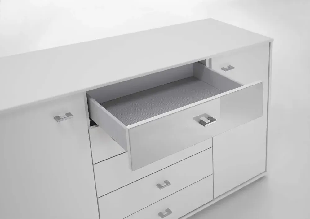 Tokio 2 Door 5 Drawer Combination Dresser - Alpine White