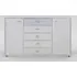 Tokio 2 Door 5 Drawer Combination Dresser - Alpine White