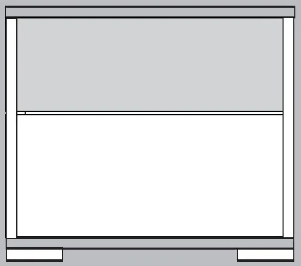 Tokio 2 Drawer Bedside Cabinet - White