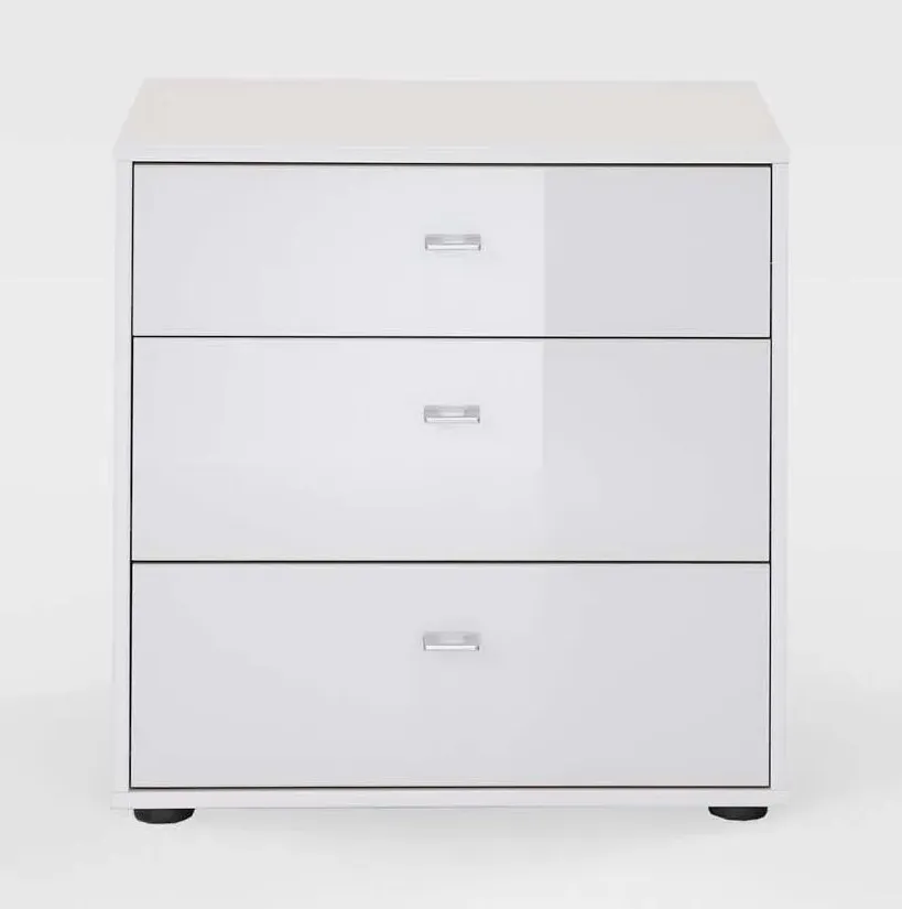 Tokio 3 Drawer Bedside Cabinet