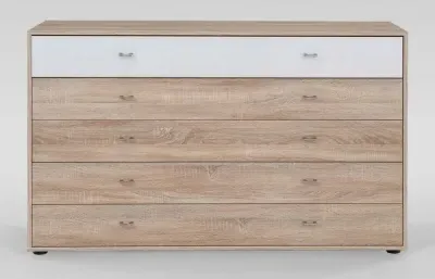 Tokio 5 Drawer Chest - Alpine White