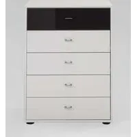 Tokio 5 Drawer Chest - Champagne