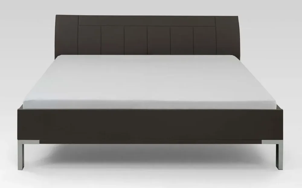 Tokio Faux Leather Cushion Headboard Bed