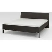 Tokio King Size Bed Frame with Cushion Headboard - Havana, Leather