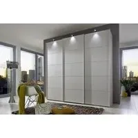 Westside 3-Door Sliding Wardrobe - White