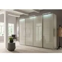 Westside Sliding Wardrobe - Champagne Glass