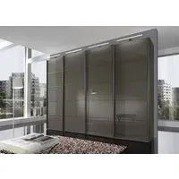 Westside Sliding Wardrobe - Havana Glass