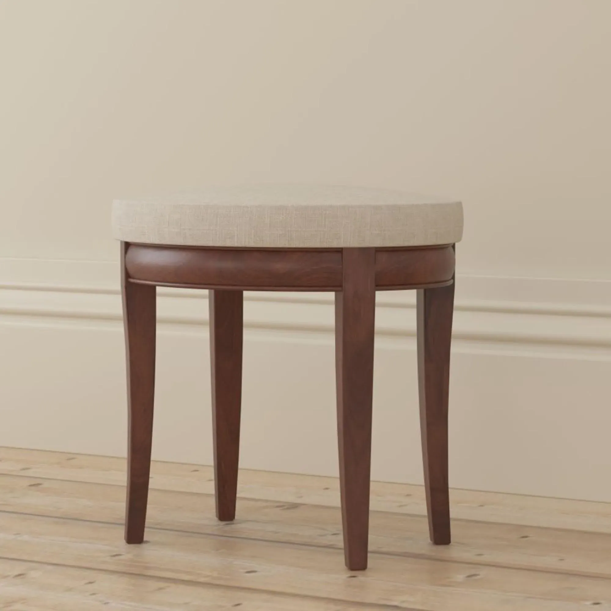 Antoinette 2 Drawer Dressing Table Set - Dark Cherrywood