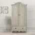 Camille 2 Door 1 Drawer Wardrobe - Grey