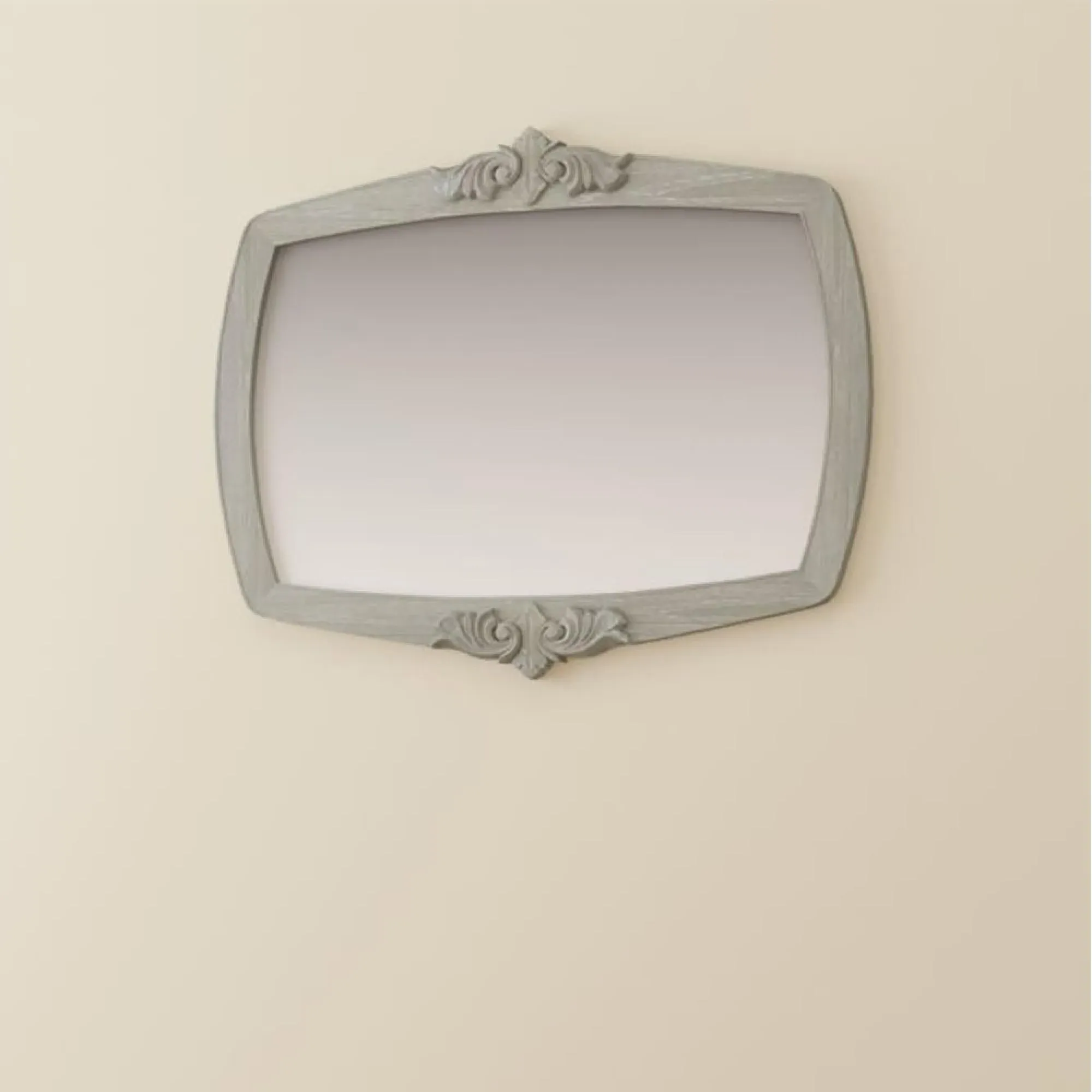 Camille Wall Mirror - Grey, Oak