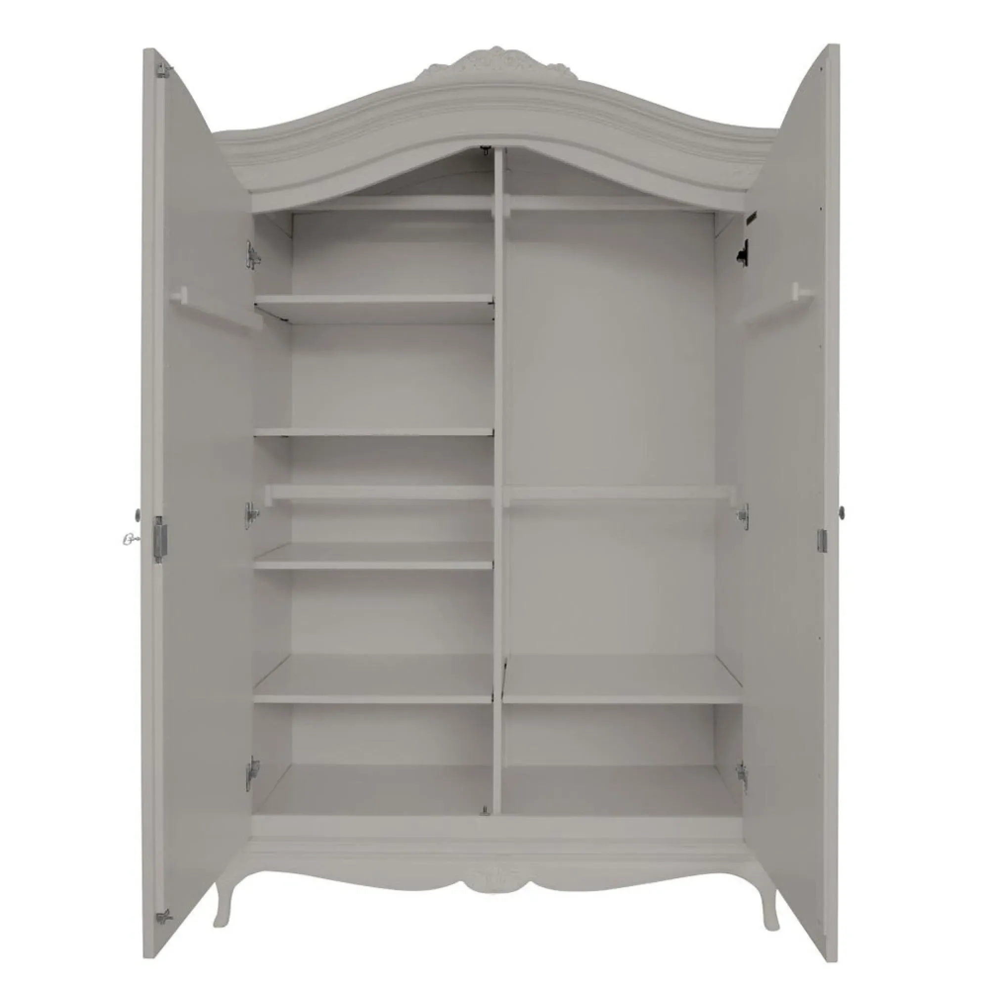 Etienne 2 Door Wardrobe - Grey