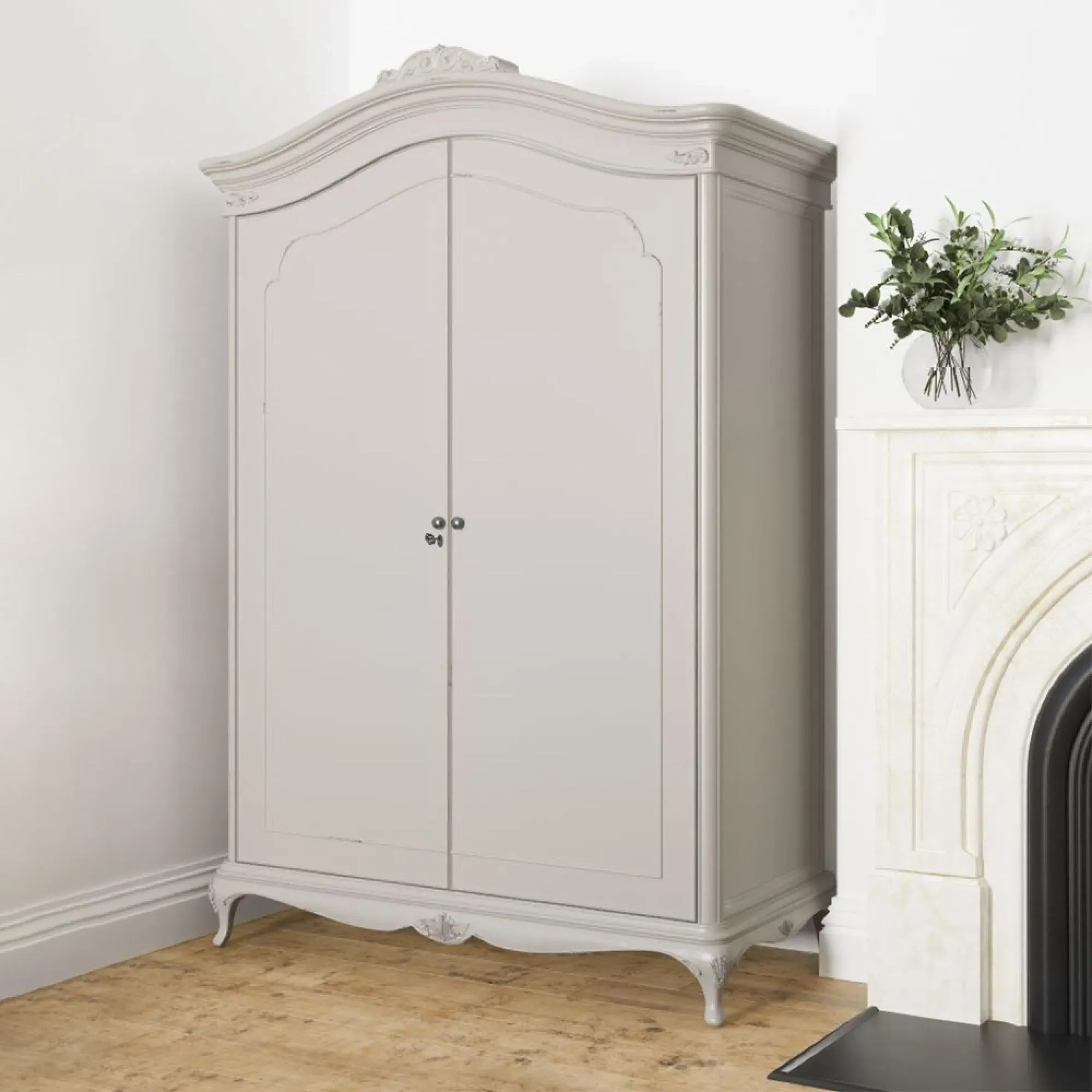 Etienne 2 Door Wardrobe - Grey