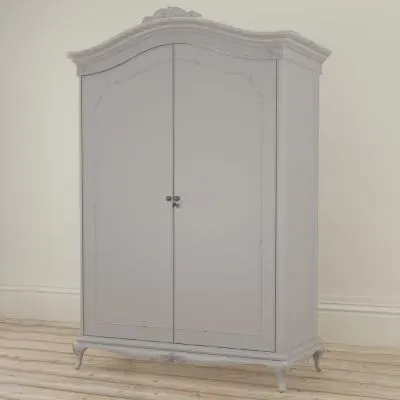 Etienne 2 Door Wardrobe - Grey