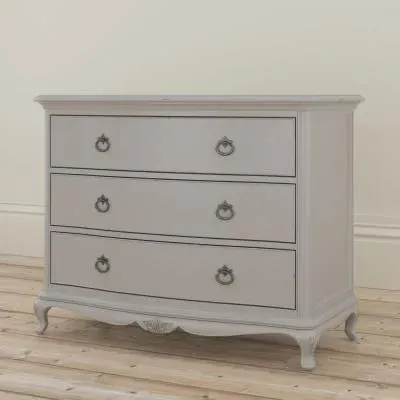 Etienne 3-Drawer Chest - Grey