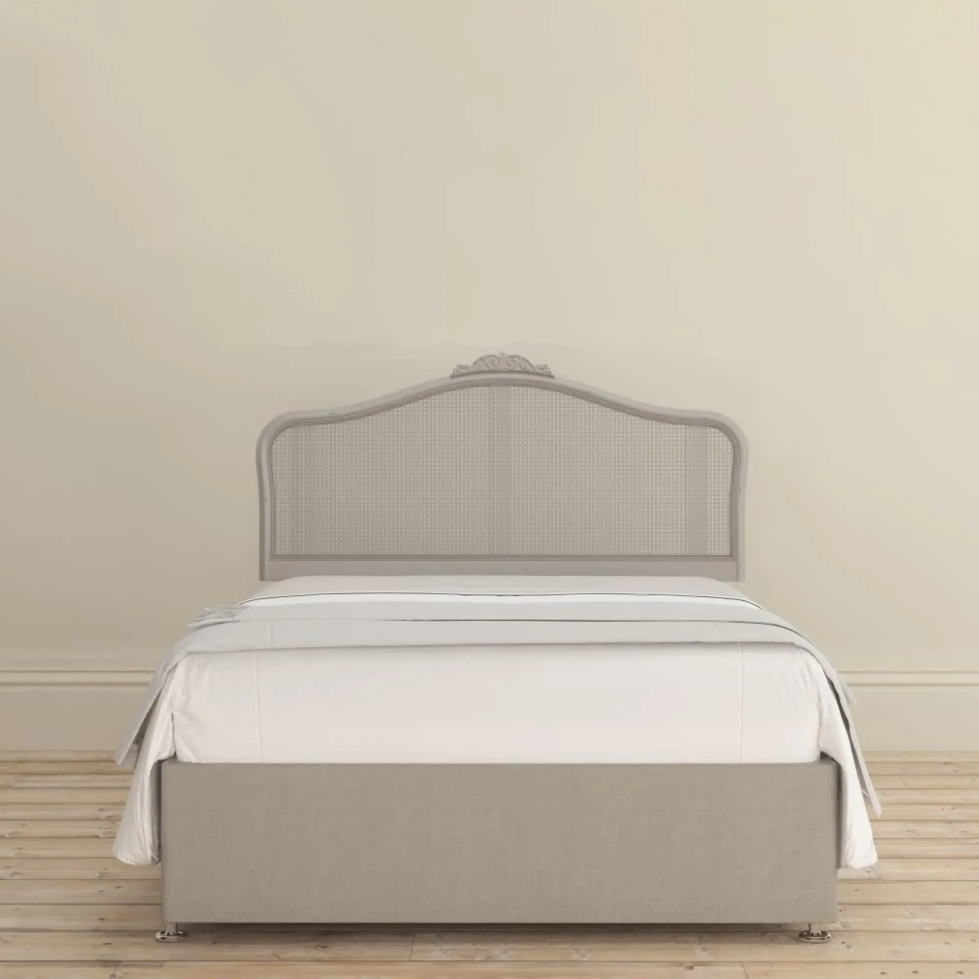 Etienne Rattan Headboard - Grey