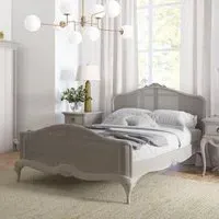 Etienne Rattan Headboard - Grey