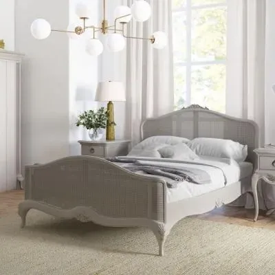 Etienne Rattan Headboard - Grey image