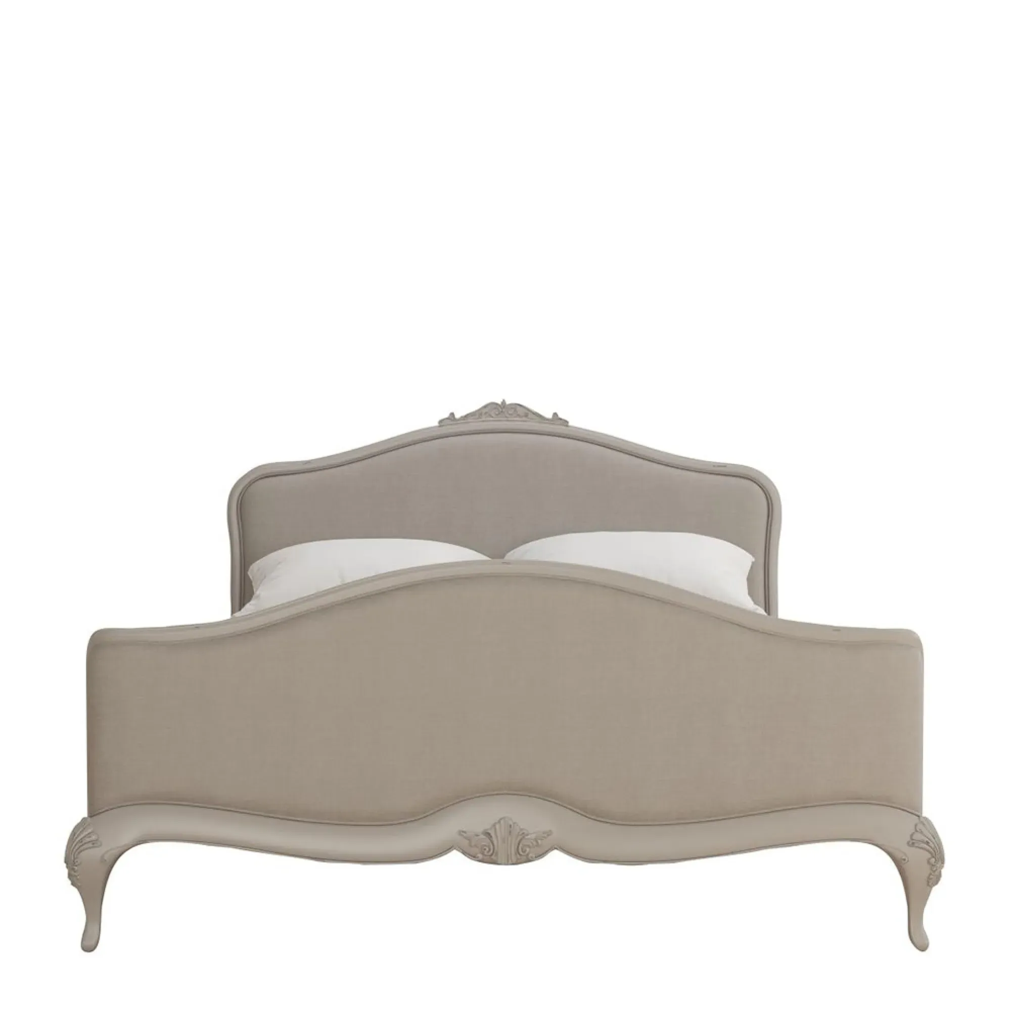Etienne Upholstered Bed - Grey