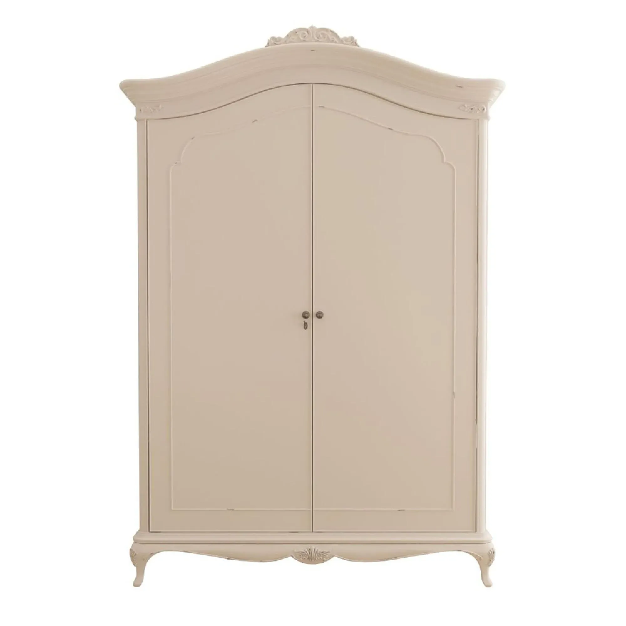 Ivory 2 Door Wardrobe - Ivory