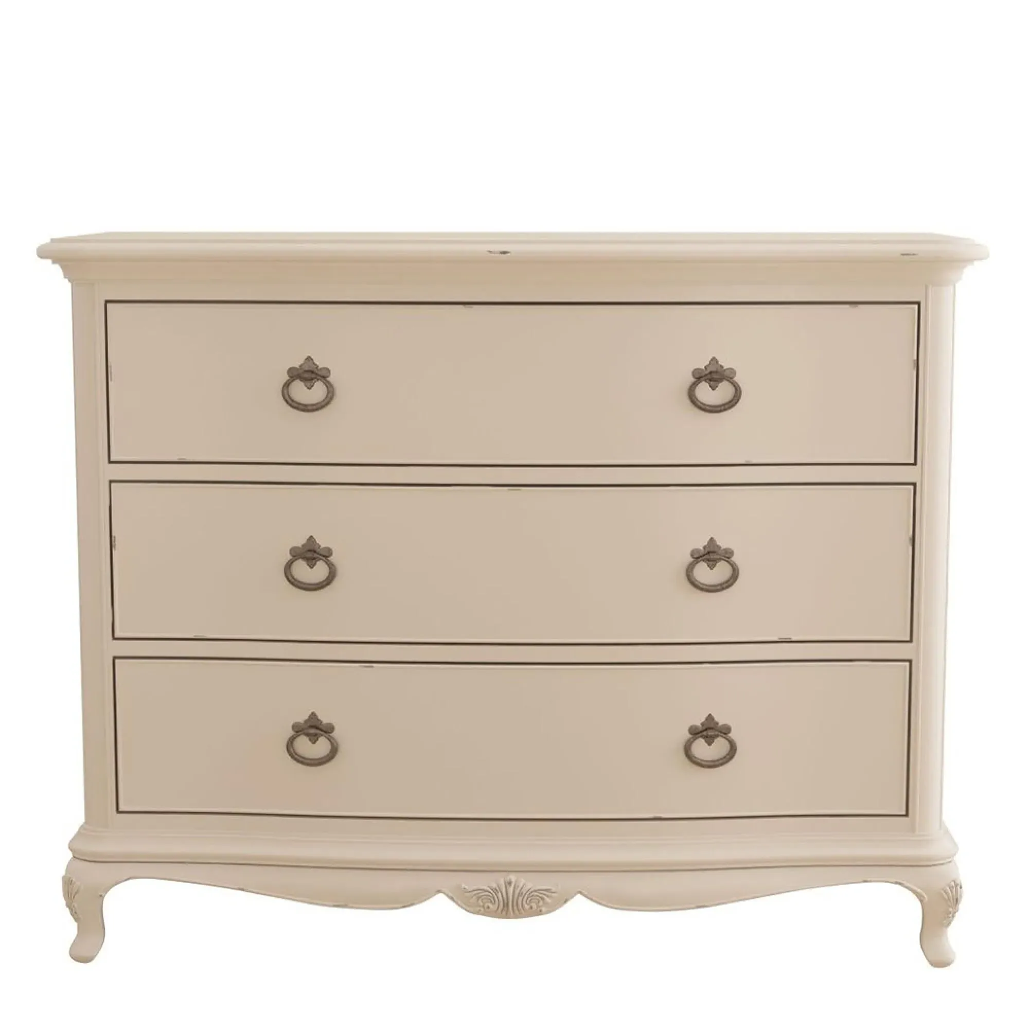 Ivory 3-Drawer Chest - Ivory