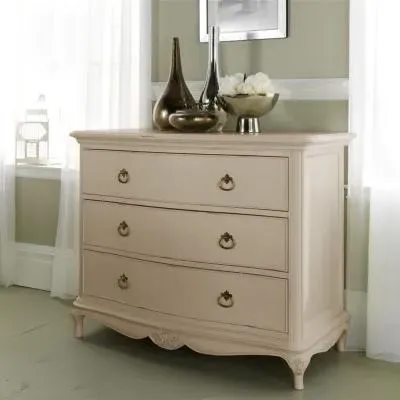 Ivory 3-Drawer Chest - Ivory