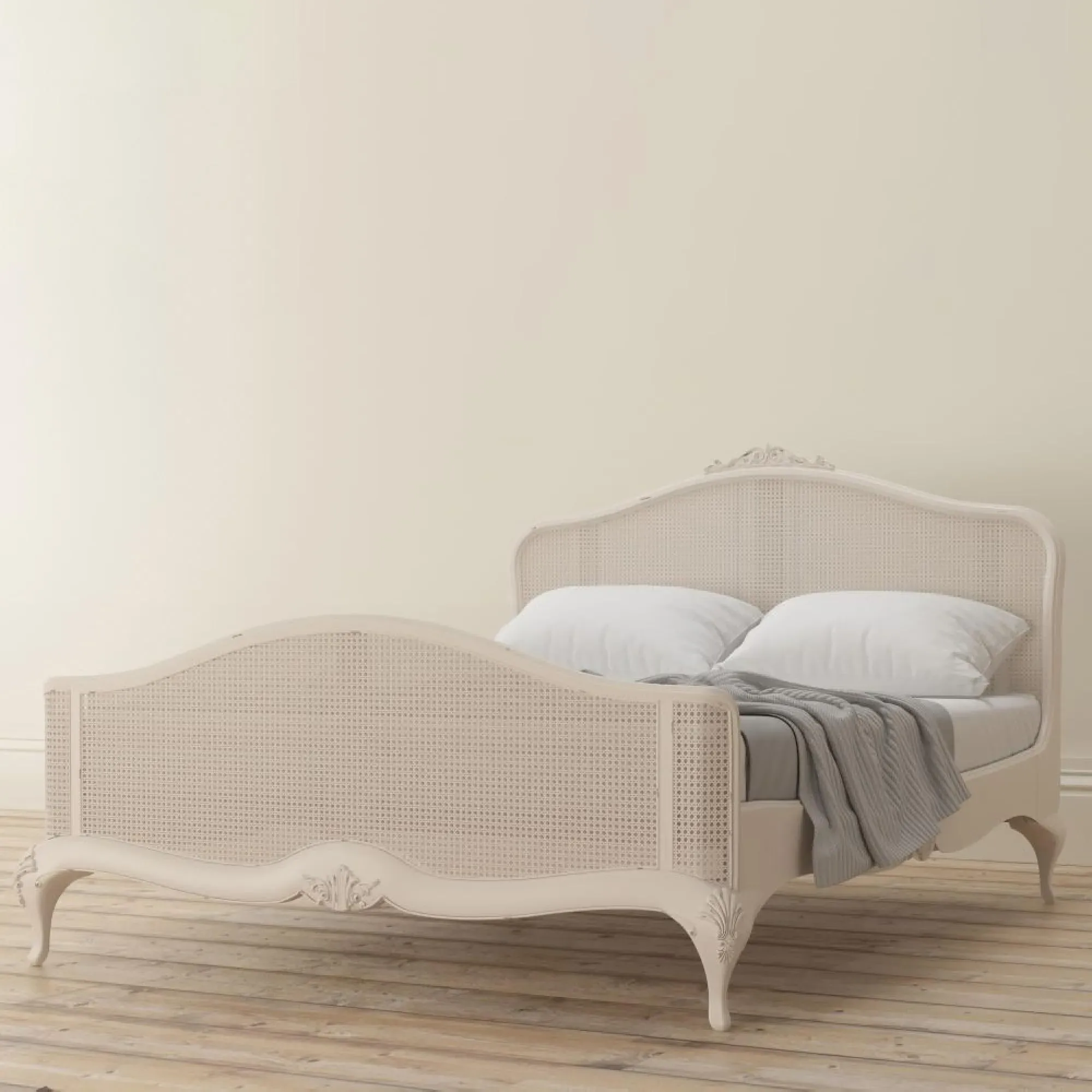 Ivory Bed Frame - Ivory