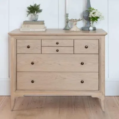 Toulon 6 Drawer Chest - Oak image