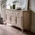 Toulon Large 3 Door Sideboard - Oak