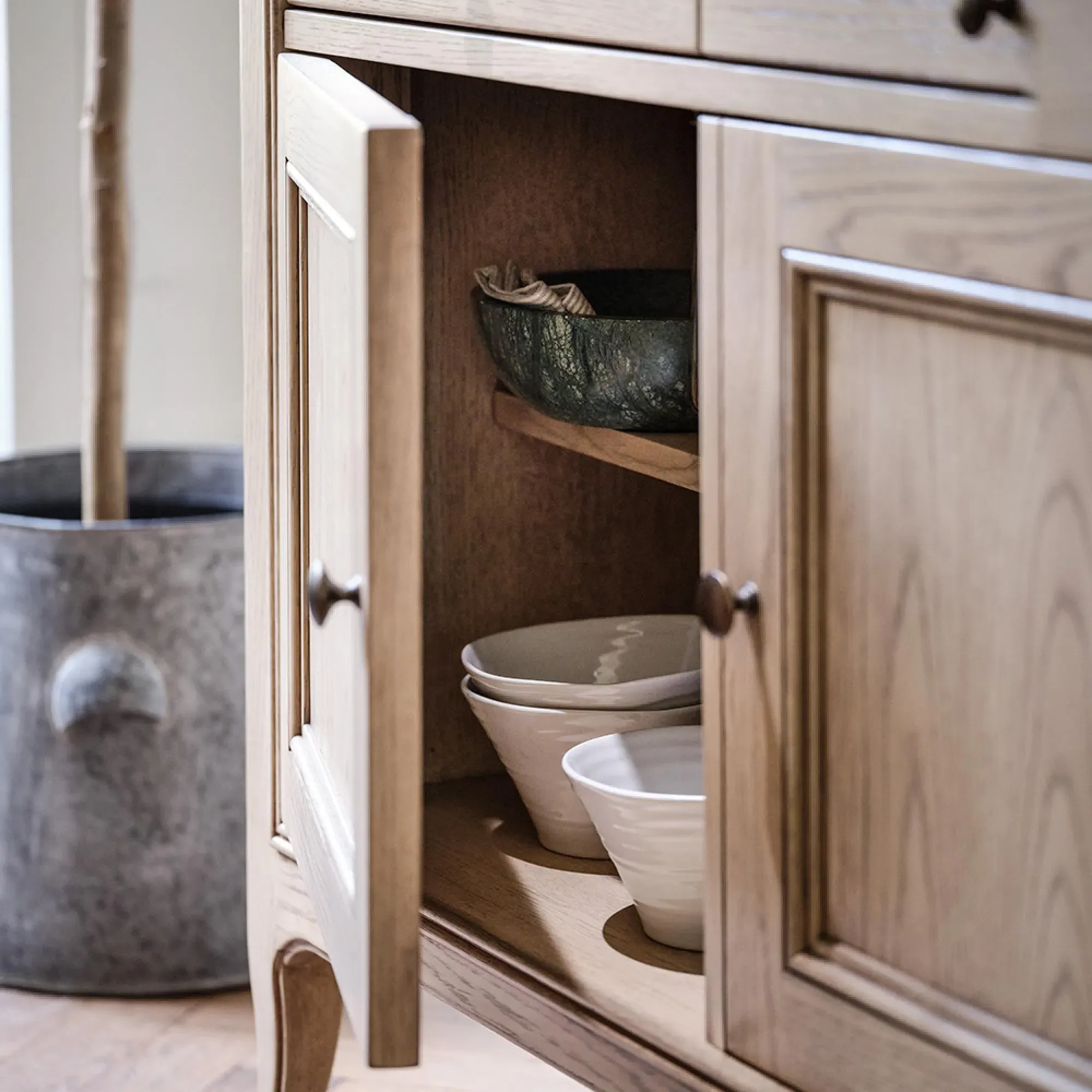 Toulon Medium 2 Door Sideboard - Oak