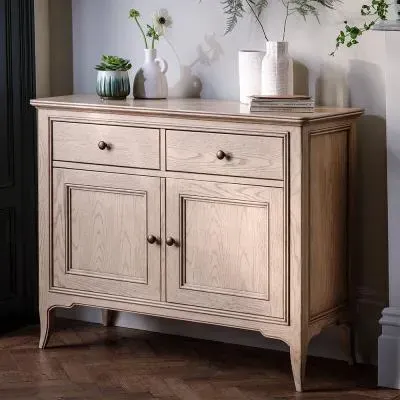 Toulon Medium 2 Door Sideboard - Oak image