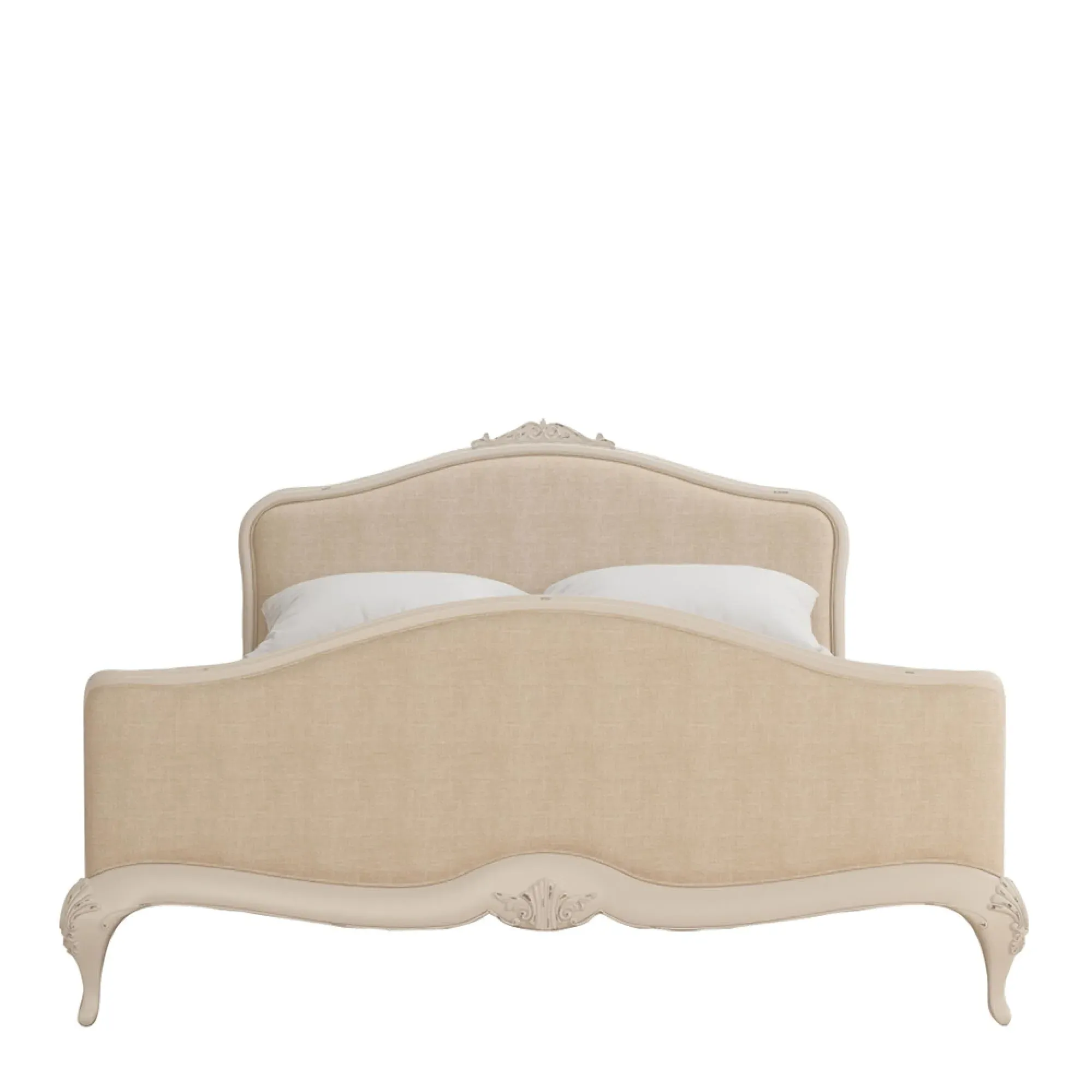 Upholstered Bedstead - Ivory