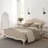 Upholstered Bedstead - Ivory