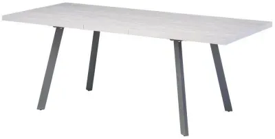 Athens 6-8 Seater Extendable Dining Table - Light Grey image